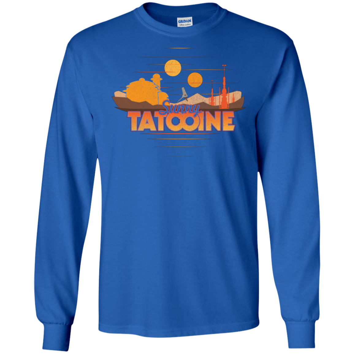 Sunny Tatooine Men's Long Sleeve T-Shirt