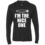 Nice One Triblend Long Sleeve Hoodie Tee