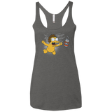 Duffmind Women's Triblend Racerback Tank