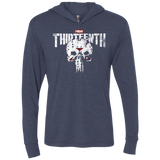 Punish The Campers Triblend Long Sleeve Hoodie Tee