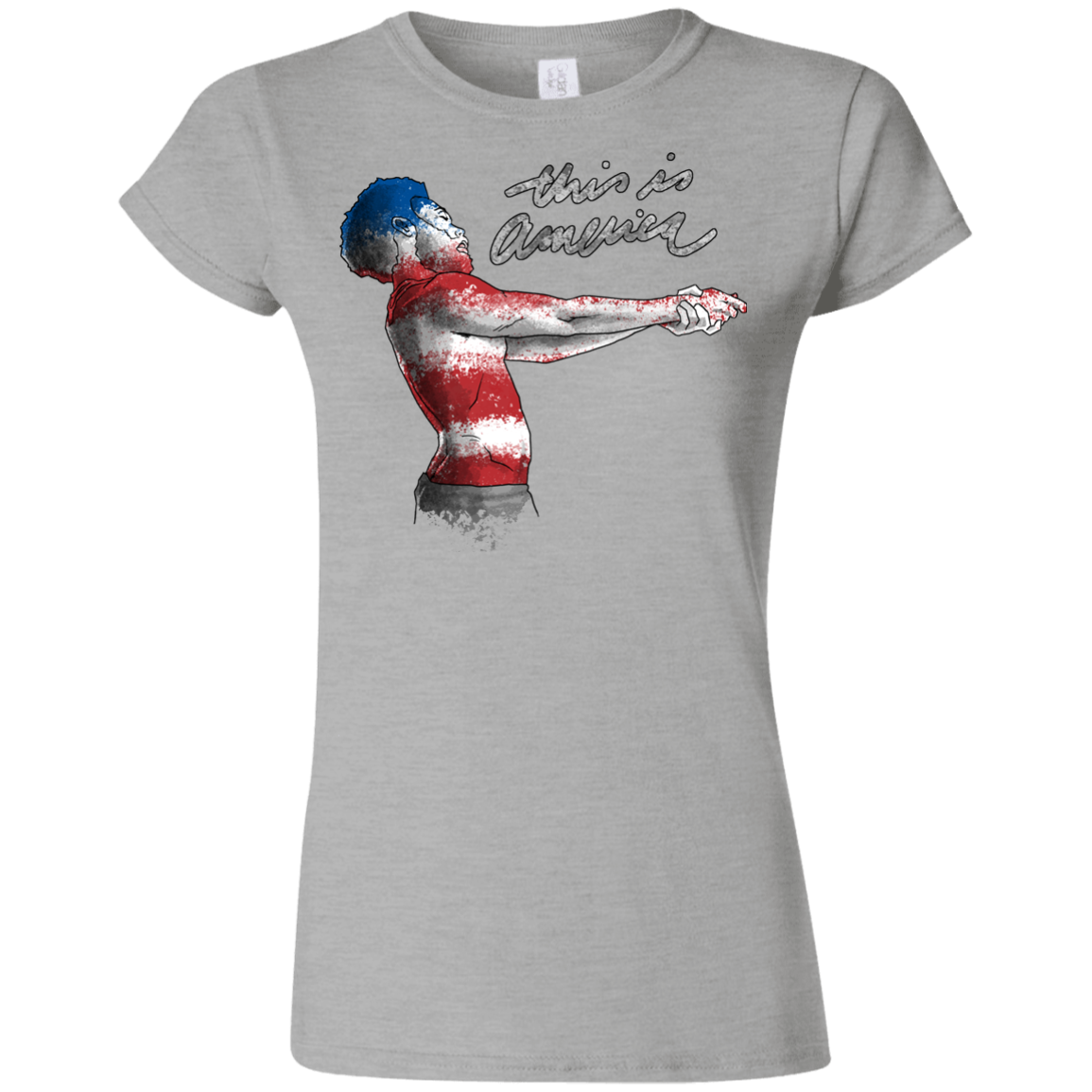 America Junior Slimmer-Fit T-Shirt