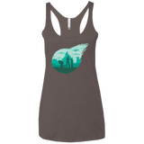 Valley of the fallen stars Women's Triblend Racerback Tank