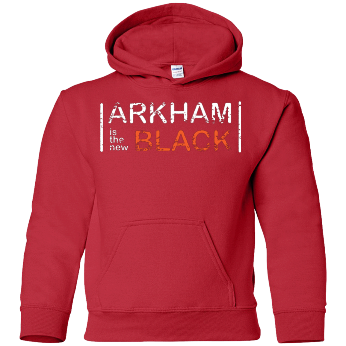 Arkham Black Youth Hoodie