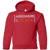 Arkham Black Youth Hoodie