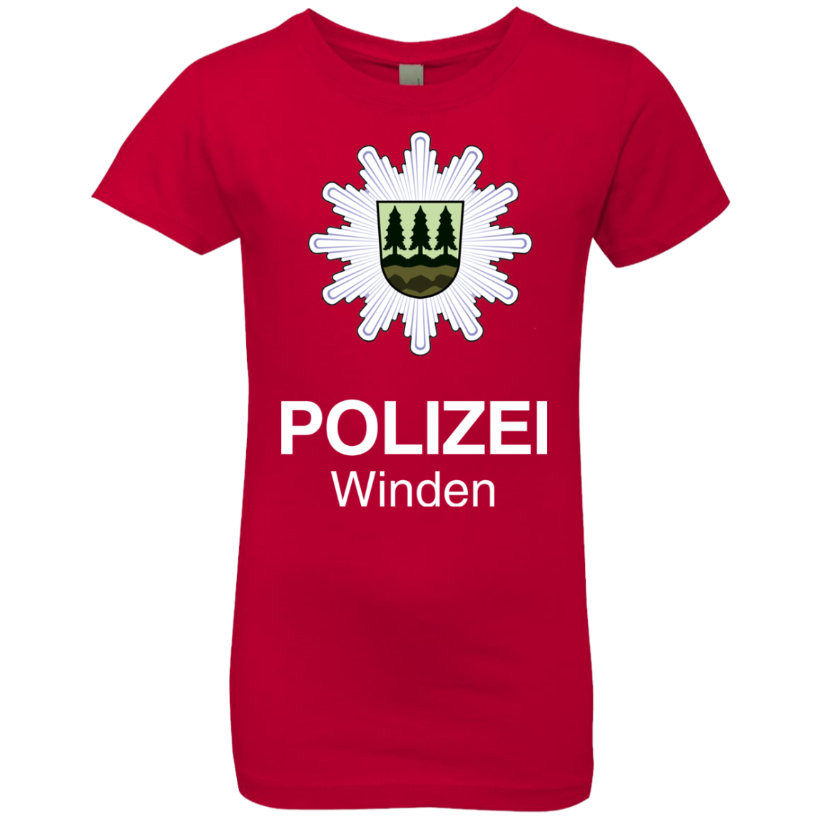 Winden Polizei Girls Premium T-Shirt