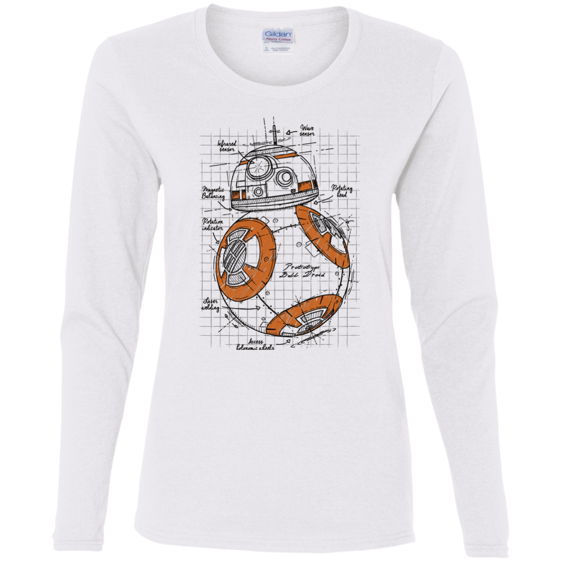 BB-8 Plan Women's Long Sleeve T-Shirt
