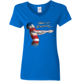 America Women's V-Neck T-Shirt