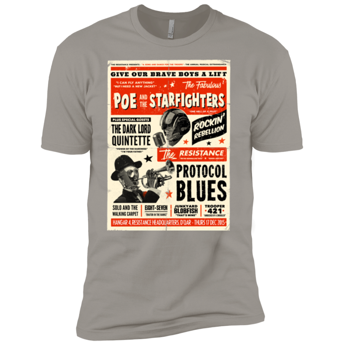 Poe and The Starfighters Boys Premium T-Shirt