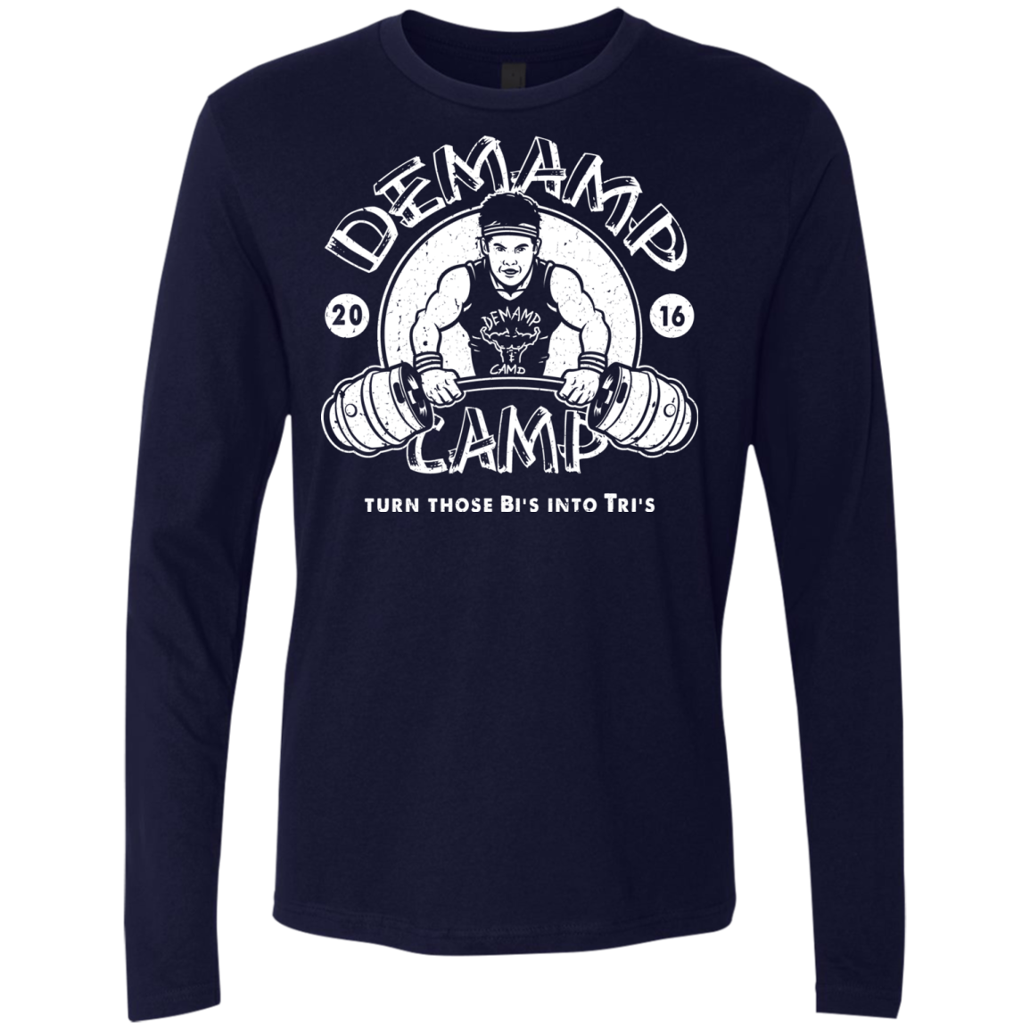 Demamp Camp Men's Premium Long Sleeve