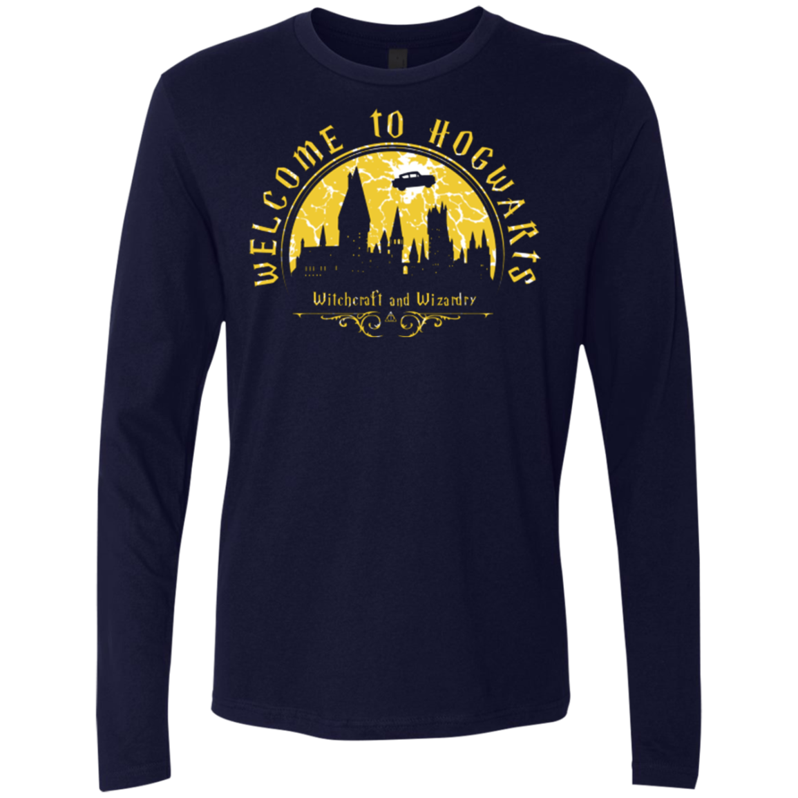Welcome to Hogwarts Men's Premium Long Sleeve