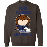 I Like Big Books Crewneck Sweatshirt