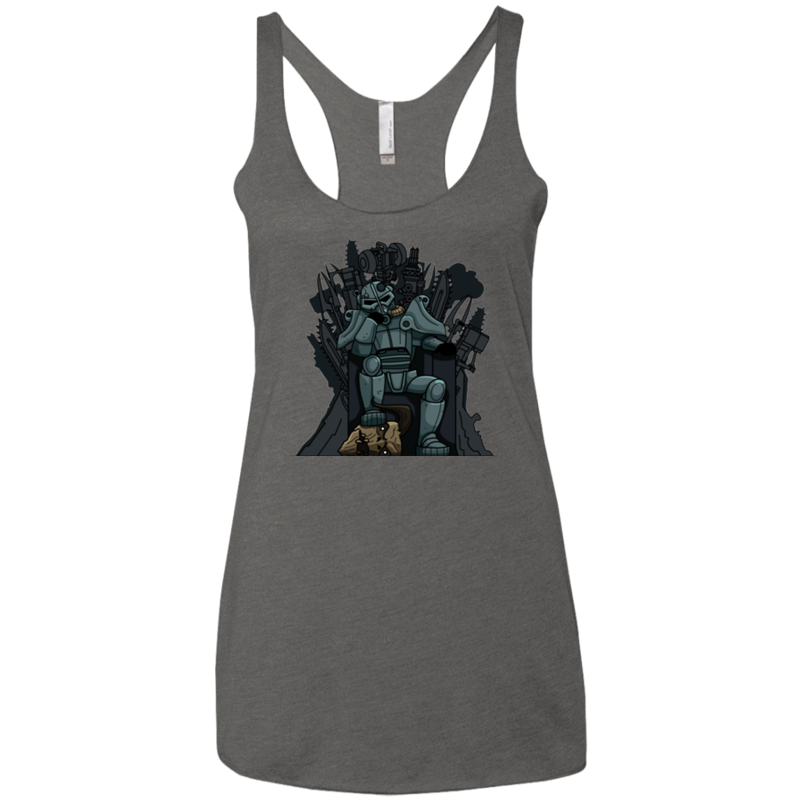 War is Coming V2 Women's Triblend Racerback Tank