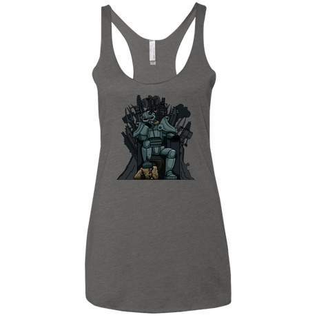 War is Coming V2 Women's Triblend Racerback Tank