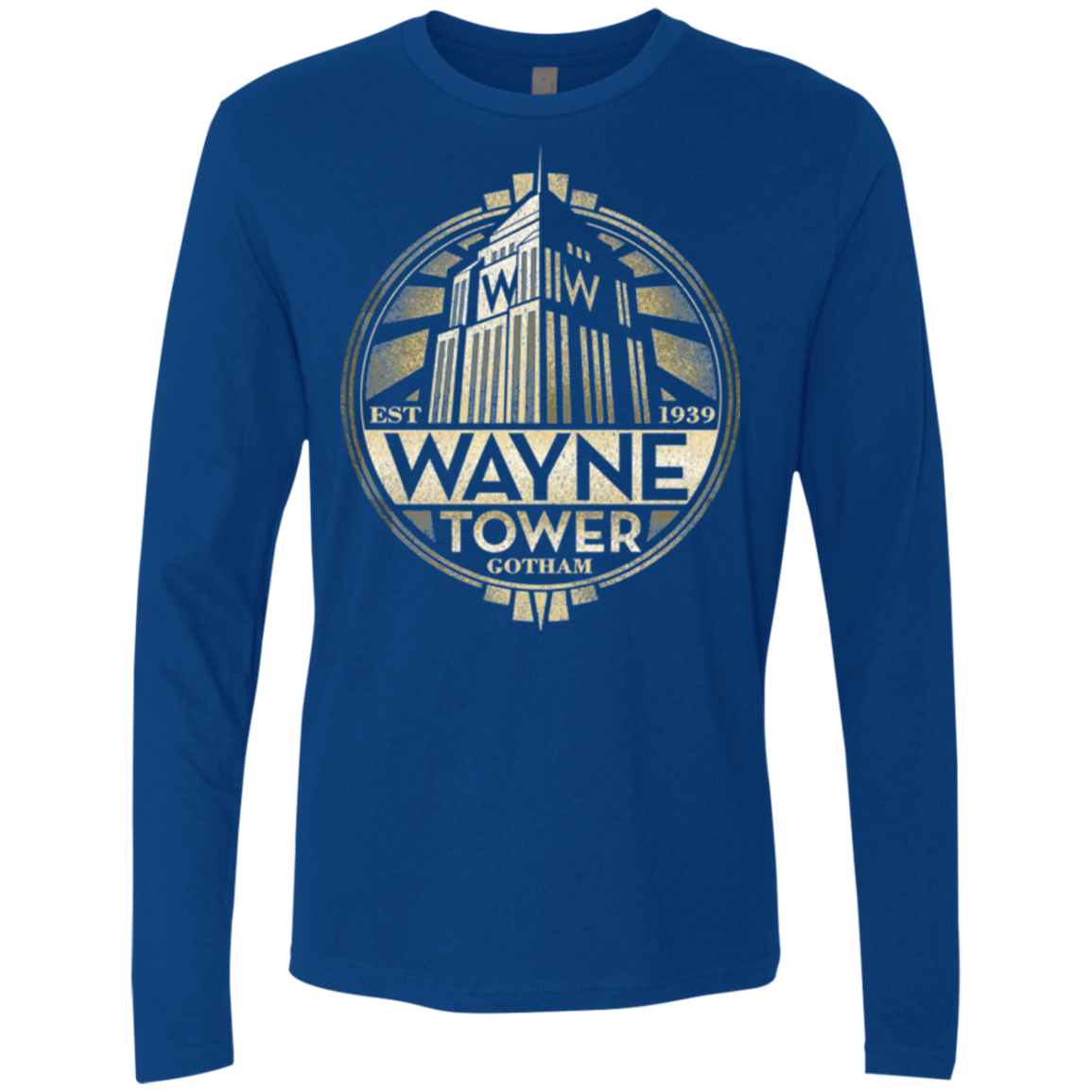 Wayne Tower Men's Premium Long Sleeve
