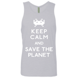 Save the planet Men's Premium Tank Top