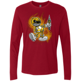 Yellow Ranger Artwork Men's Premium Long Sleeve