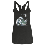 Wave Of R'lyeh Women's Triblend Racerback Tank