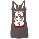 Disobey Women's Triblend Racerback Tank