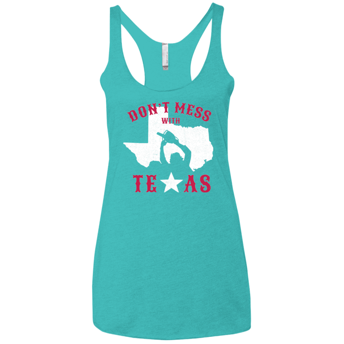 Dont Mess With Texas Women's Triblend Racerback Tank
