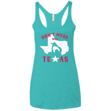 Dont Mess With Texas Women's Triblend Racerback Tank