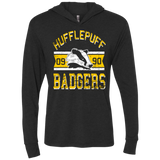 Badgers Triblend Long Sleeve Hoodie Tee