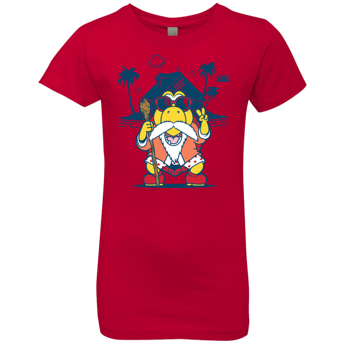 TURTLE HERMIT Girls Premium T-Shirt
