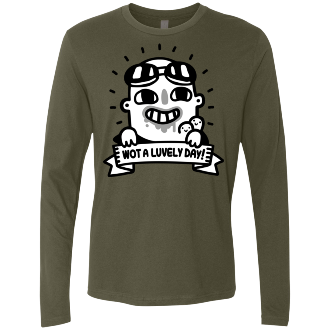 Wot A Luvely Day Men's Premium Long Sleeve