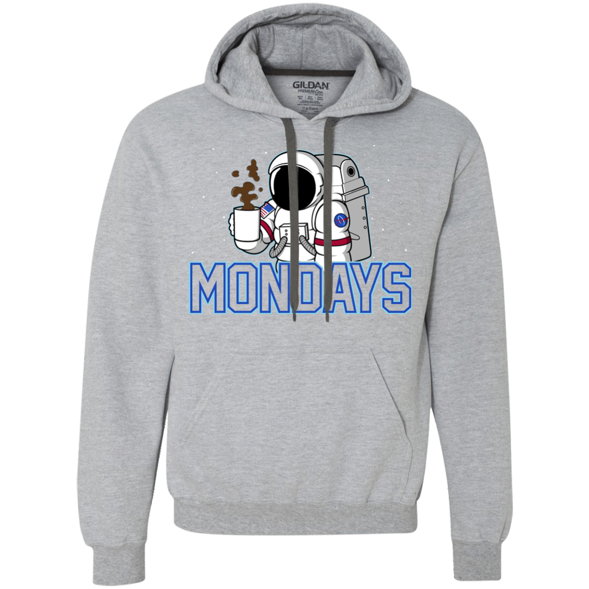 Sweatshirts Sport Grey / S Space Mondays Premium Fleece Hoodie