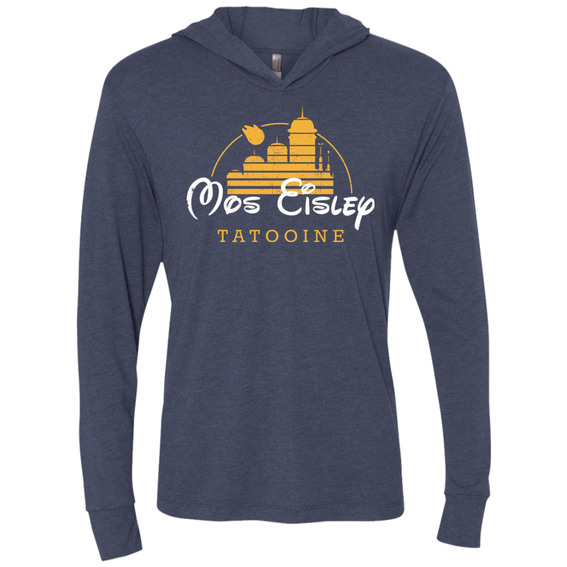 Scum and Villainy Triblend Long Sleeve Hoodie Tee