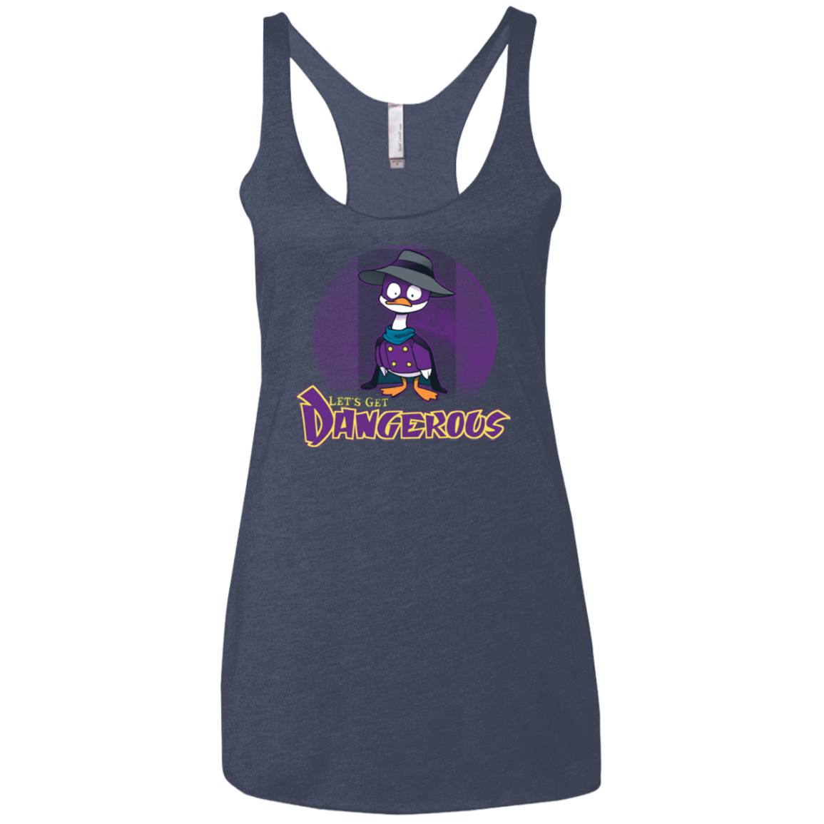 DW Duck Women's Triblend Racerback Tank