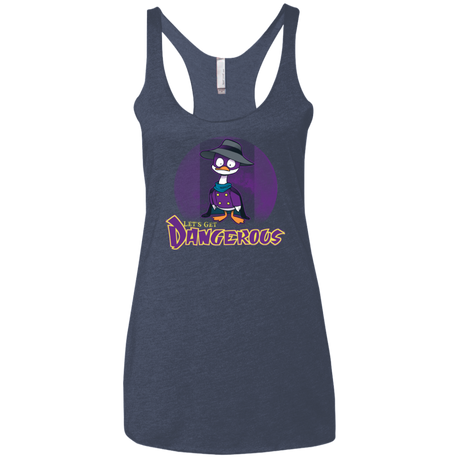 DW Duck Women's Triblend Racerback Tank