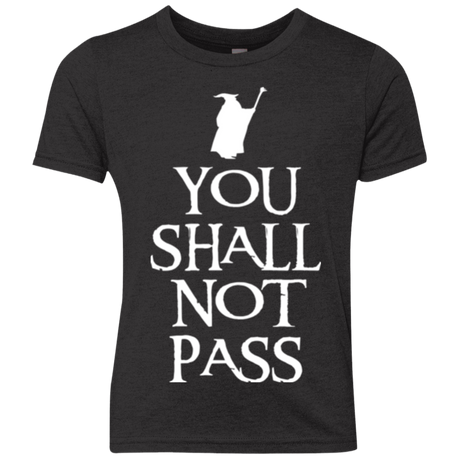 You shall not pass Youth Triblend T-Shirt