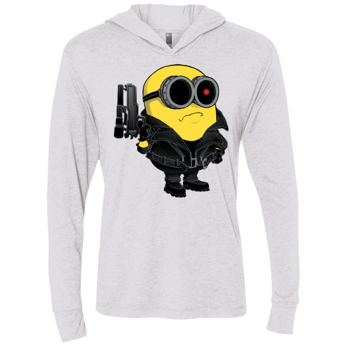 Terminion Triblend Long Sleeve Hoodie Tee