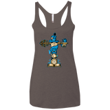 Wonderland Totem Women's Triblend Racerback Tank
