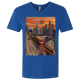 Spider Scream Men's Premium V-Neck