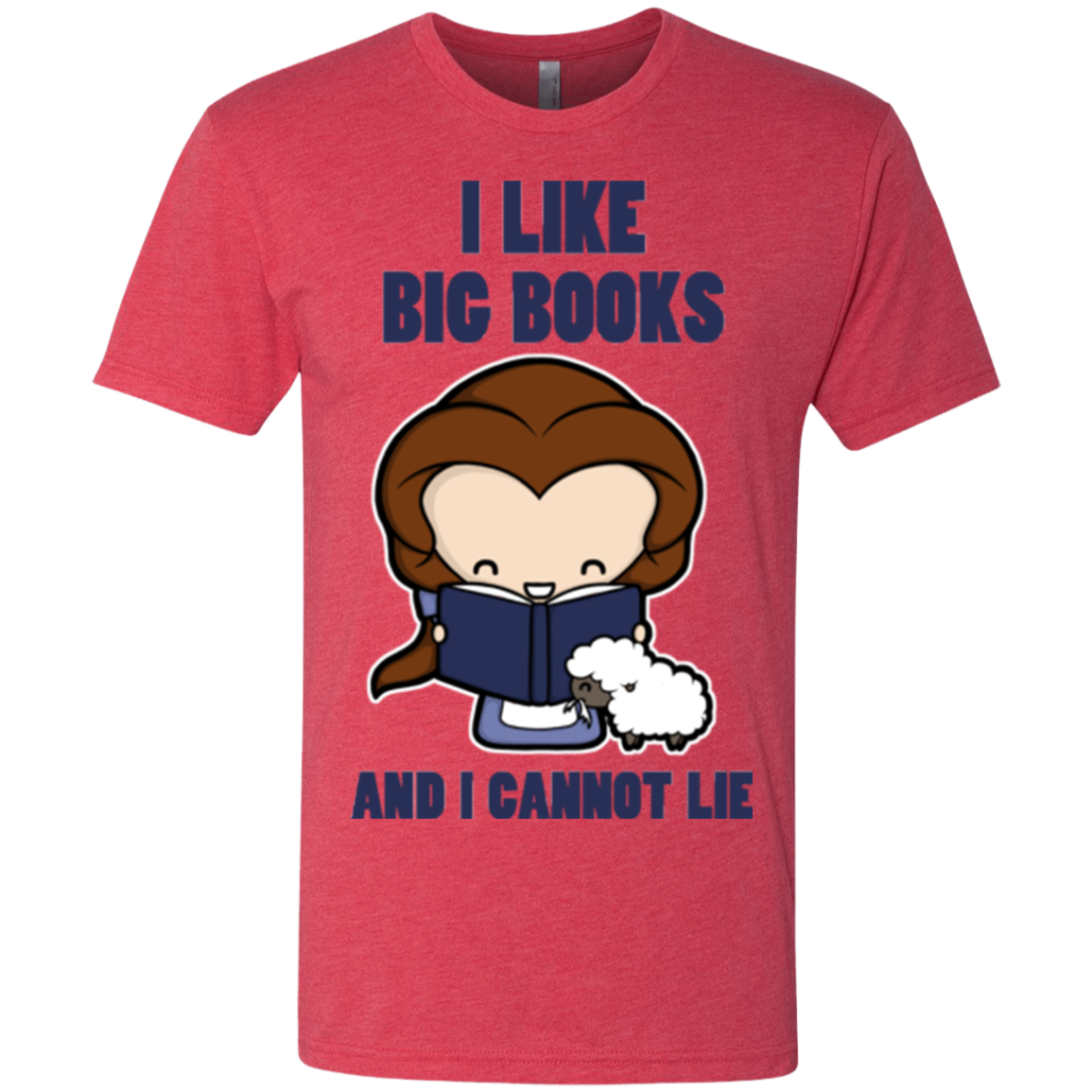 I Like Big Books Men's Triblend T-Shirt