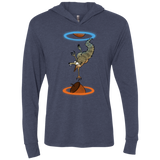 INFINUT Triblend Long Sleeve Hoodie Tee