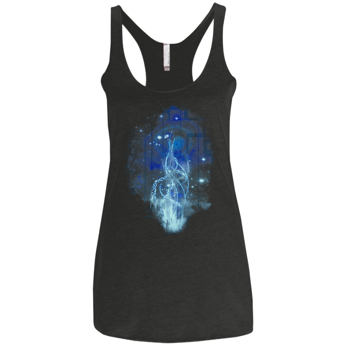 Dancing with Fireflies Women's Triblend Racerback Tank