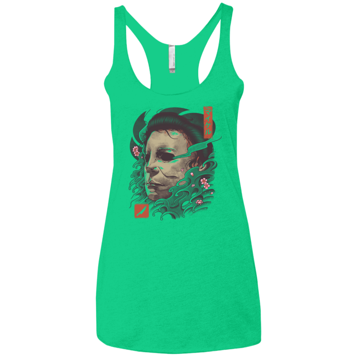 Oni Slasher Mask Women's Triblend Racerback Tank