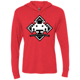 Retro Squad Triblend Long Sleeve Hoodie Tee
