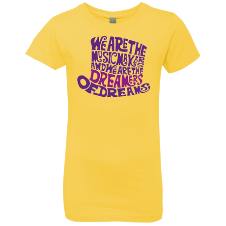 Wonka Purple Girls Premium T-Shirt