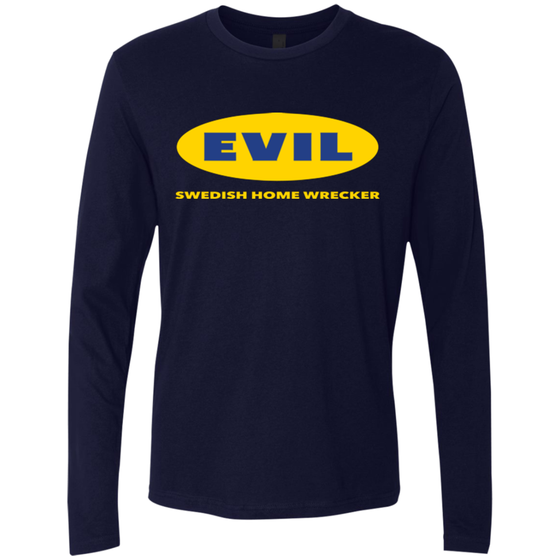 EVIL Home Wrecker Men's Premium Long Sleeve