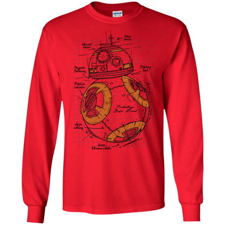 BB-8 Plan Men's Long Sleeve T-Shirt