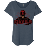 NYC Devils Triblend Dolman Sleeve