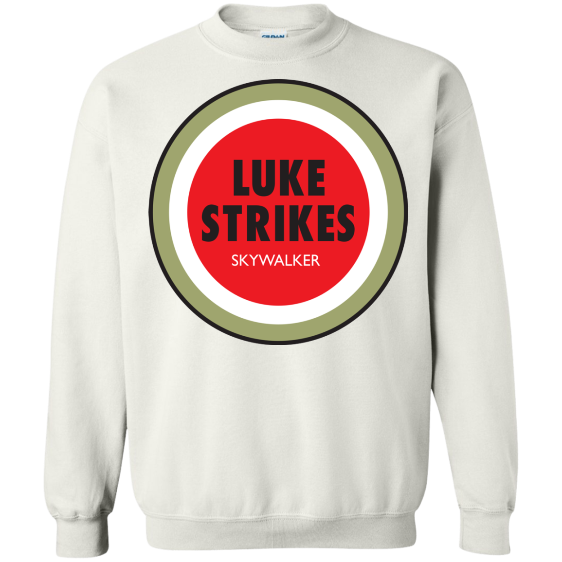 Luke Strikes Crewneck Sweatshirt