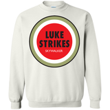 Luke Strikes Crewneck Sweatshirt