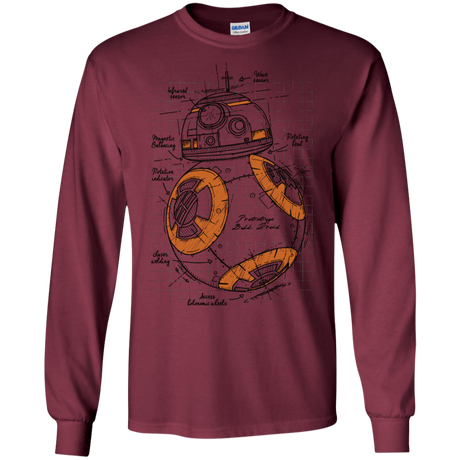 BB-8 Plan Men's Long Sleeve T-Shirt