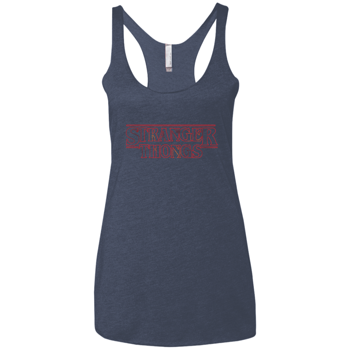 Stranger Thongs Women's Triblend Racerback Tank