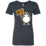 May The Porgs Be With You Women's Triblend T-Shirt