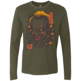 Oni Clown Mask Men's Premium Long Sleeve